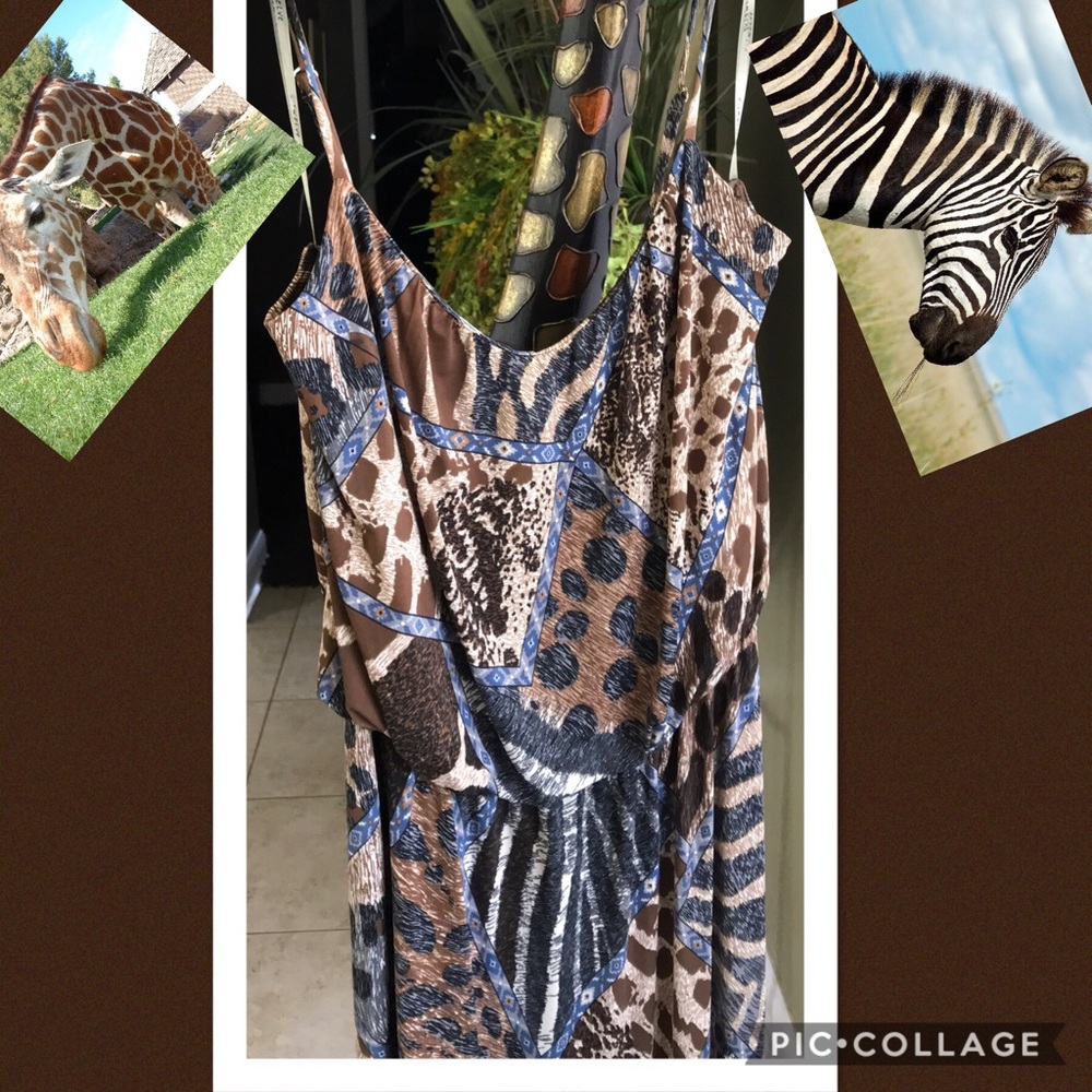 Animal Print Maxi - Picture 3 of 6